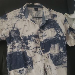Mens button T-shirt